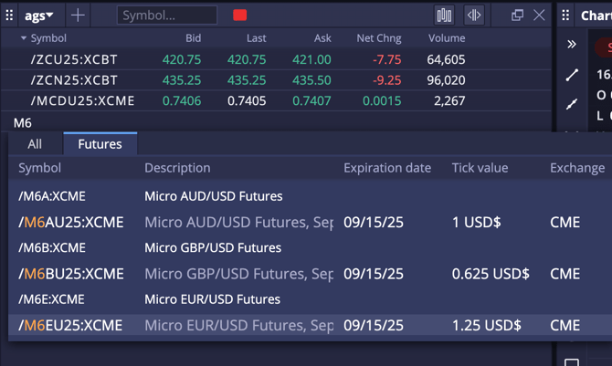 personal watchlist update